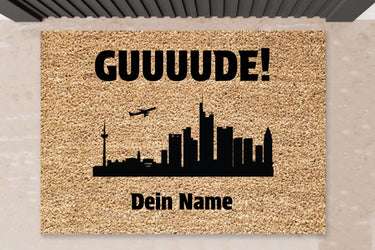 Fußmatte Frankfurt Skyline